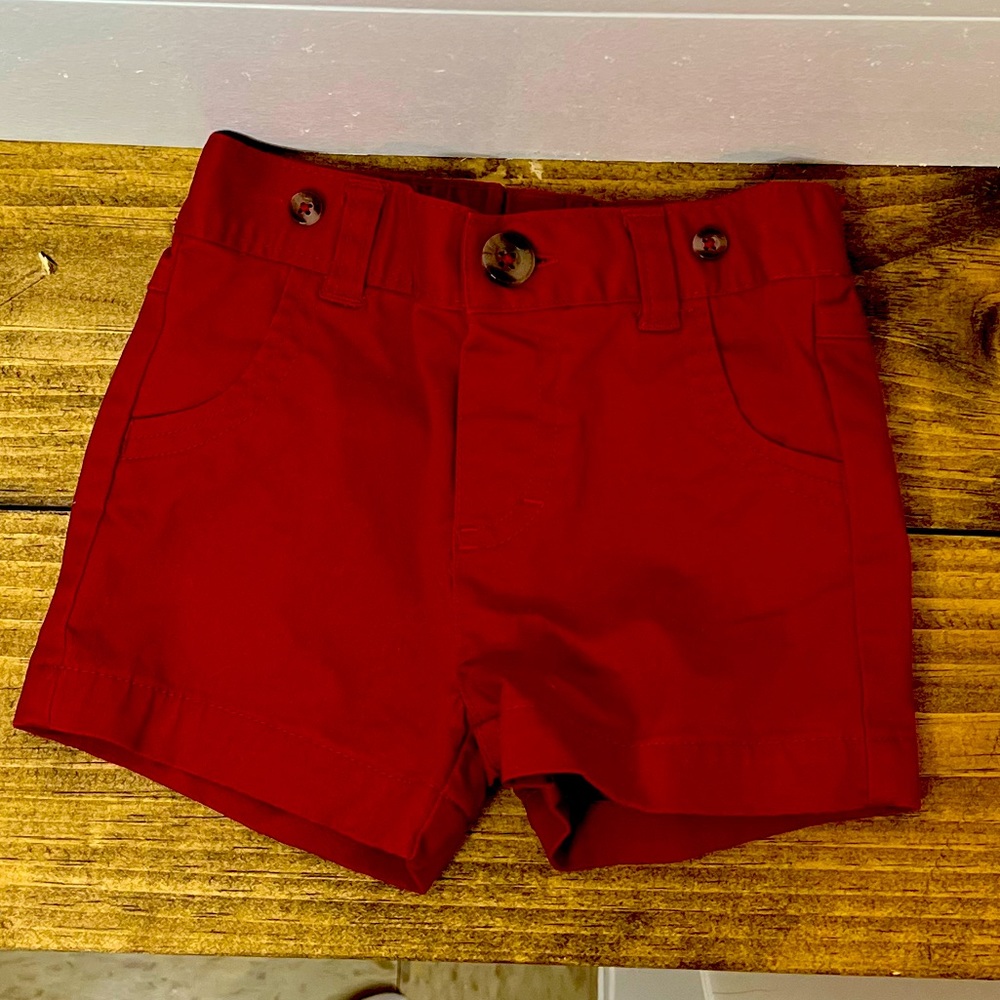 Infant Cat & Jack Shorts Red 3-6months